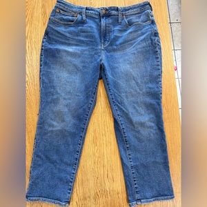 Madewell Curvy Perfect Vintage Ankle Jean